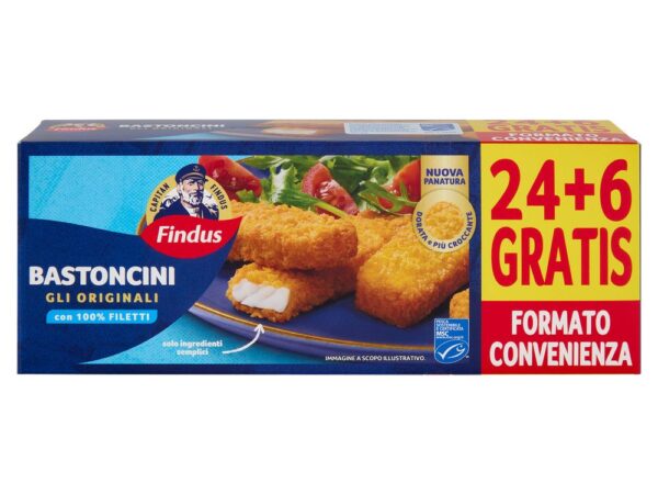BASTONCINI DI MERLUZZO FINDUS GR.750