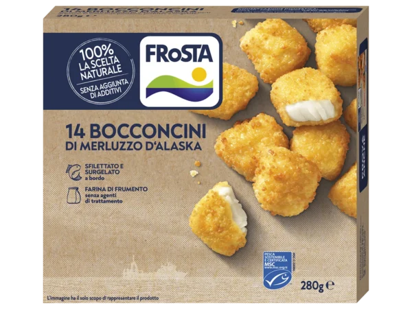 BOCCONCINI DI MERLUZZO FROSTA GR.280