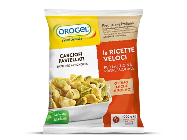 CARCIOFI PASTELLATI OROGEL KG.1