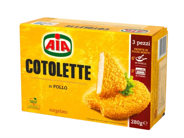 COTOLETTE DI POLLO AIA GR.280
