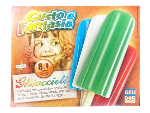 GHIACCIOLI GUSTO E FANTASIA 8PZ