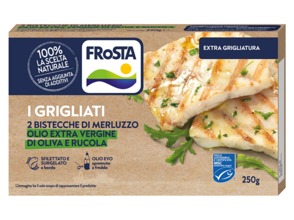 I GRIGLIATI DI MERLUZZO FROSTA GR.250