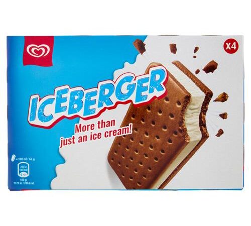 ICEBERGER ALGIDA 4PZ