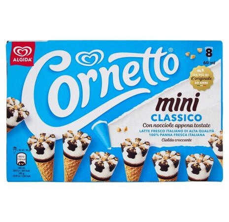 CORNETTO MINI CLASSICO ALGIDA 8PZ