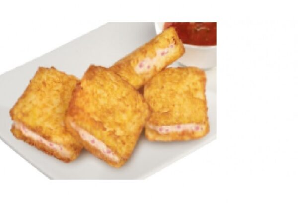 MINI TOAST DI PATATE E PROSCIUTTO