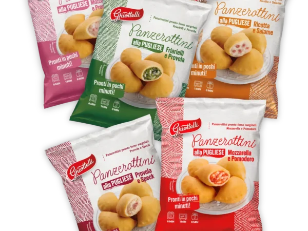 PANZEROTTINI VARI GUSTI GHIOTTELLI GR.400