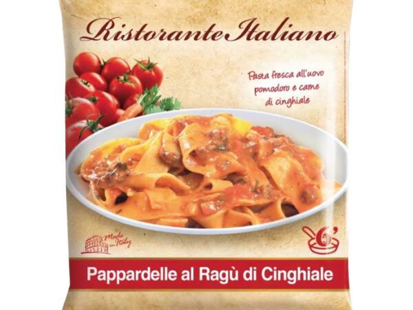 PAPPARDELLE AL RAGU' DI CINGHIALE GELIT GR.550
