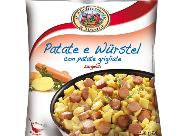 PATATE E WURSTEL GIAS GR.450