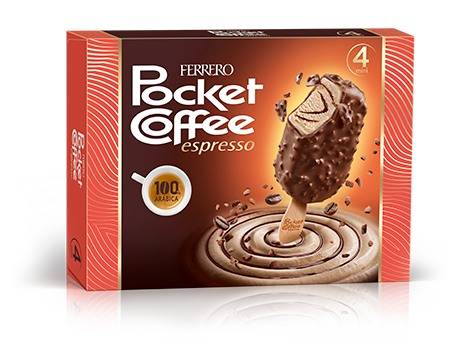 POCKET COFFEE FERRERO 4PZ
