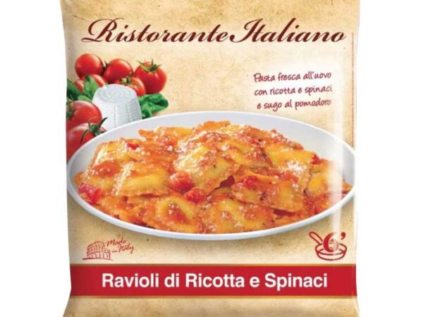 RAVIOLI RICOTTA E SPINACI GELIT GR.550