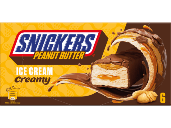 SNICKERS PEANUT BUTTER CREAMY 6PZ