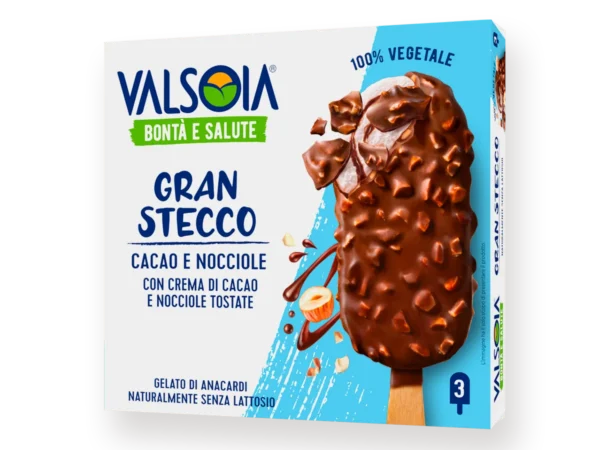 GRAN STECCO CACAO E NOCCIOLE VALSOIA 3PZ