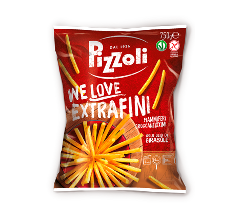 PATATE PIZZOLI WE LOVE EXTRAFINE SENZA GLUTINE GR.750