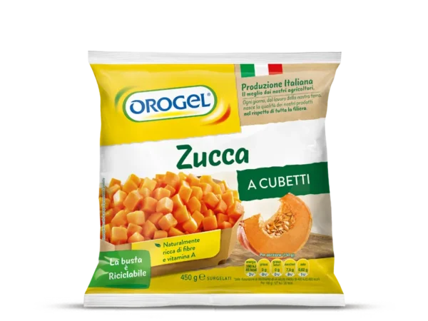 ZUCCA A CUBETTI OROGEL GR.450