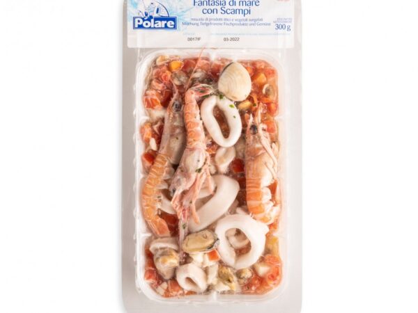FANTASIA DI MARE CON SCAMPI POLARE GR.300